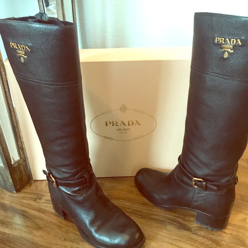 Prada Riding Boots